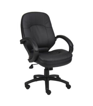 BOSS Executive Black Leather Chair