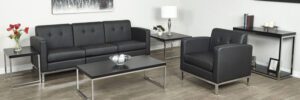 OFFICE STAR Bonded Leather Sectional Sofa