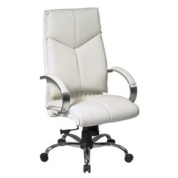 White Executive Leather Chair