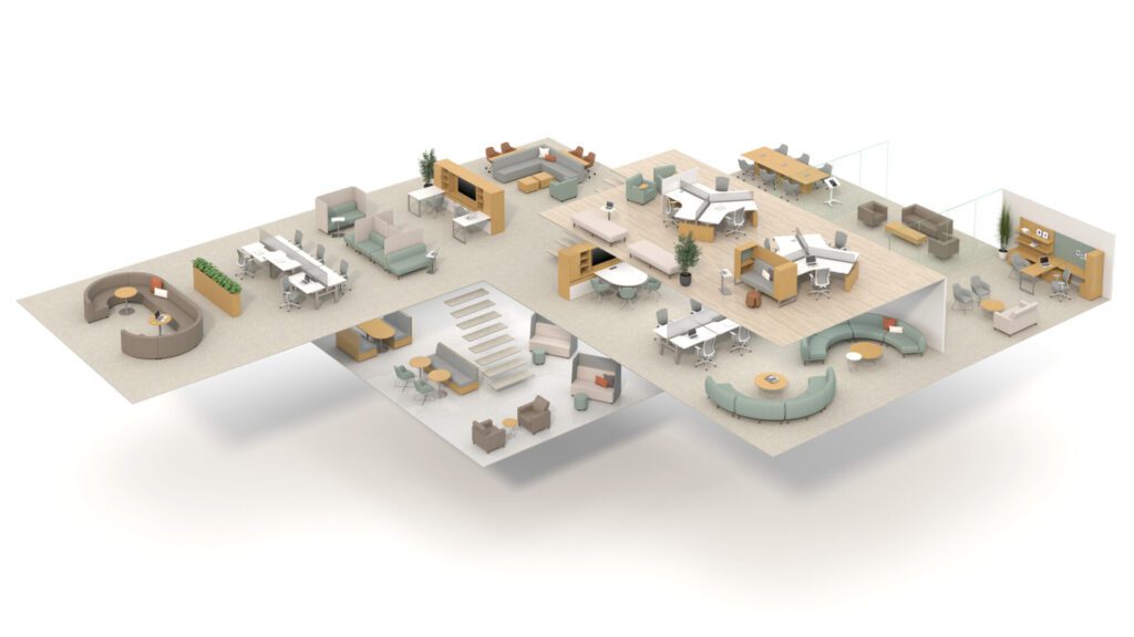 Office space planners