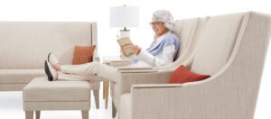Vitrola Lounge Seating for Senior Living