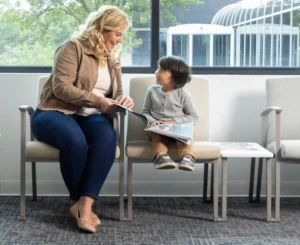 Waiting + Wellness Areas