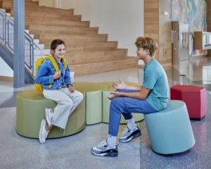 MyPlace Round Ottoman