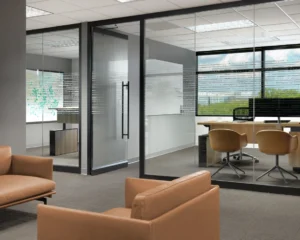 Demountable Glass Partitions