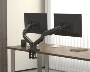 Dual Arm Monitor Arms