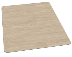 Trendsetter Rectangular Chair Mat for Hard Floors - Non-Cleated