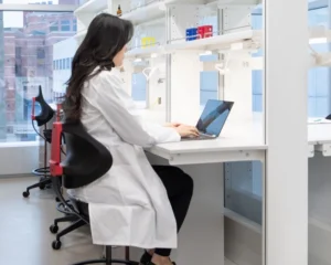 Helix Laboratory Chair by Cramer