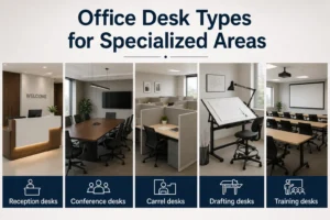 Office Desk Types for Specialized Areas